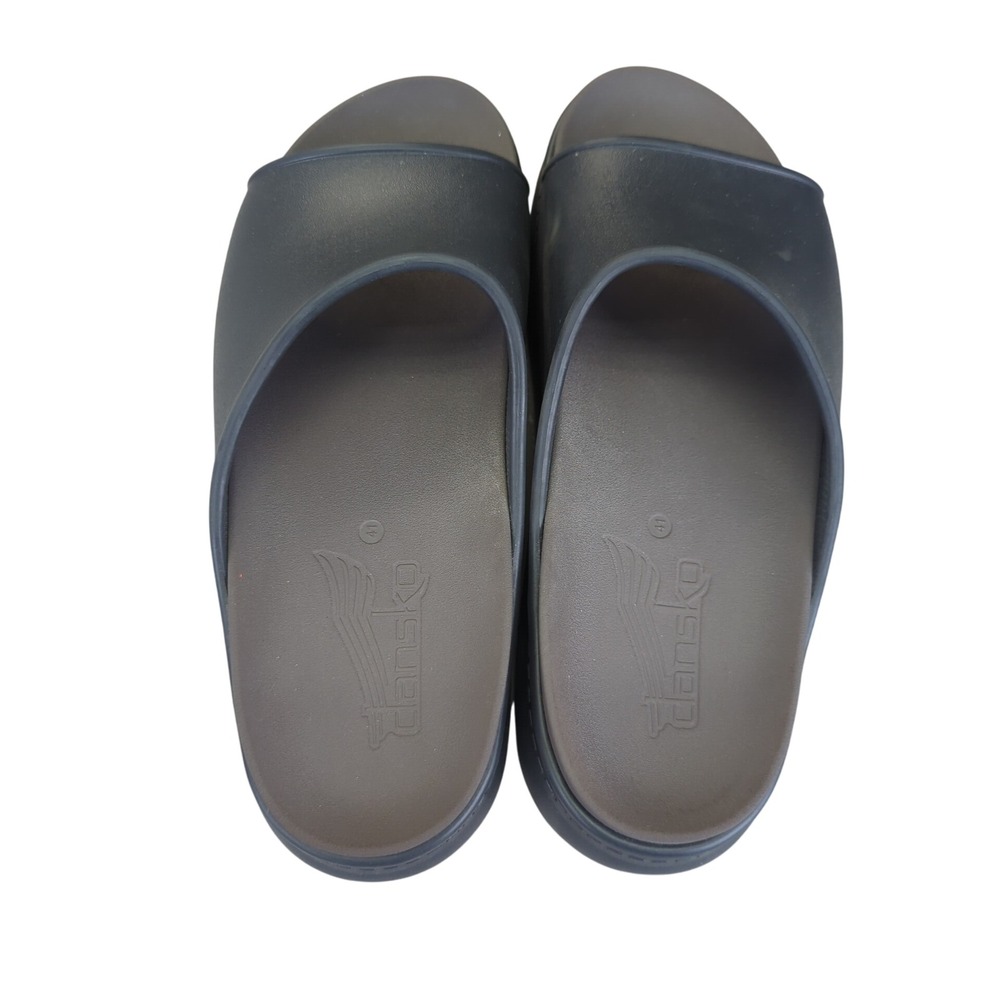 Dansko Devyn EVA Molded Womens 11-11.5 41 Black Slide Sandal Comfort Casual Shoe - Picture 5 of 8